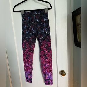 Lululemon Floral Leggings